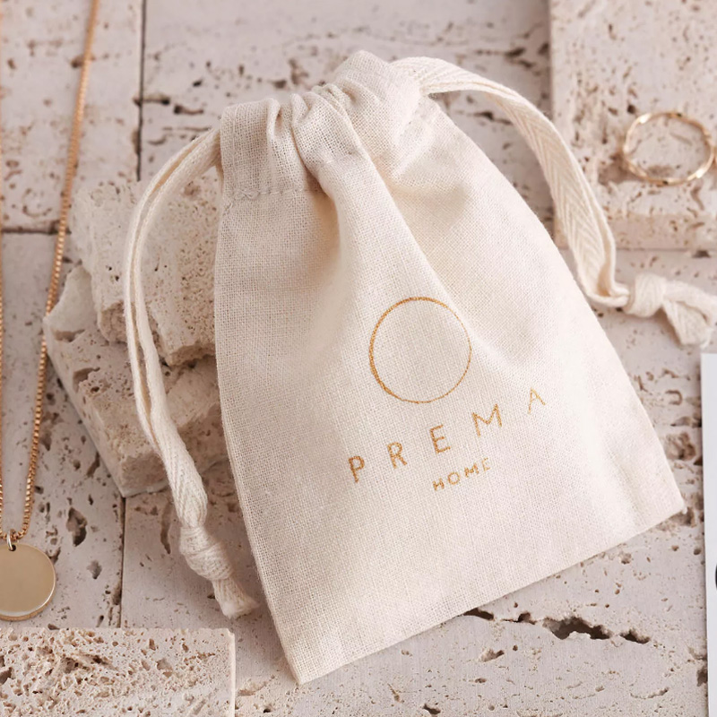 Candle Making Essentials - Sacs cadeaux en coton naturel, pochettes