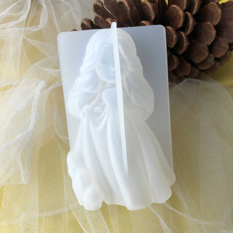 Moule à bougie princesse 3D en - Candle Making Equipment avis et prix