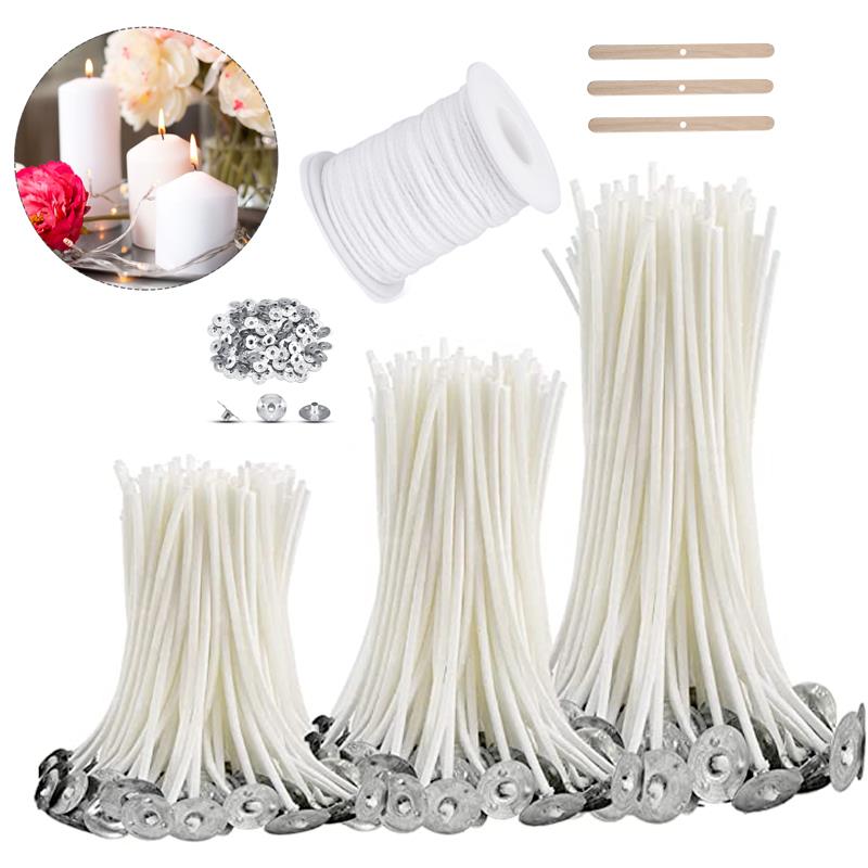 Mèches de bougie sans fumée, 1 - Cotton Wick Pre Tabbed avis et prix