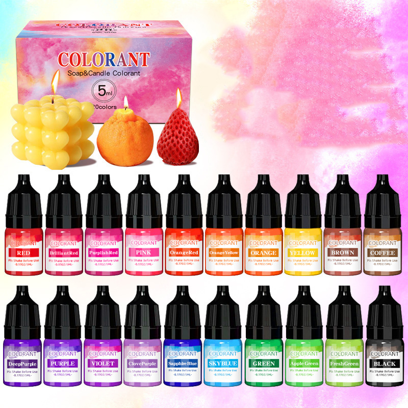 20 couleurs bougie colorants P - Candle Making Kit For Kids avis et prix