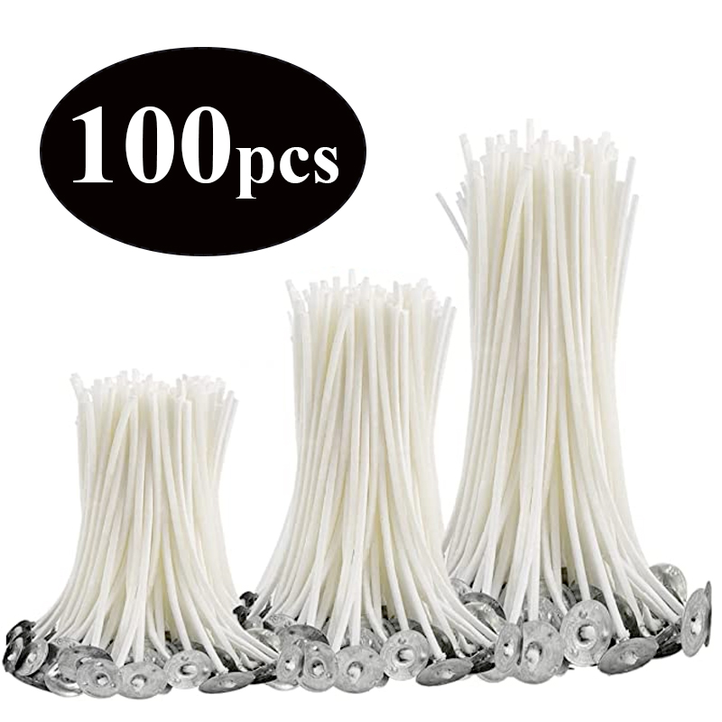 Mèches de bougie sans fumée 2. - Cotton Wick Pre Tabbed avis et prix