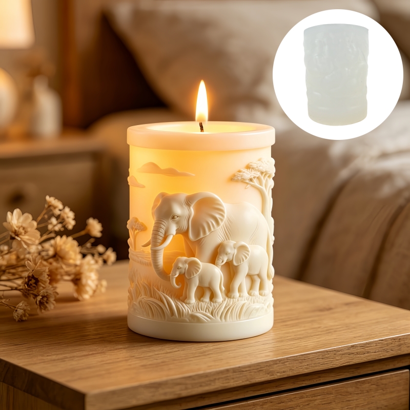 Moule en silicone cylindrique  - Candle Making Kit For Kids avis et prix