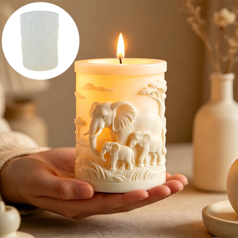 Moule en silicone cylindrique  - Candle Making Kit For Kids avis et prix