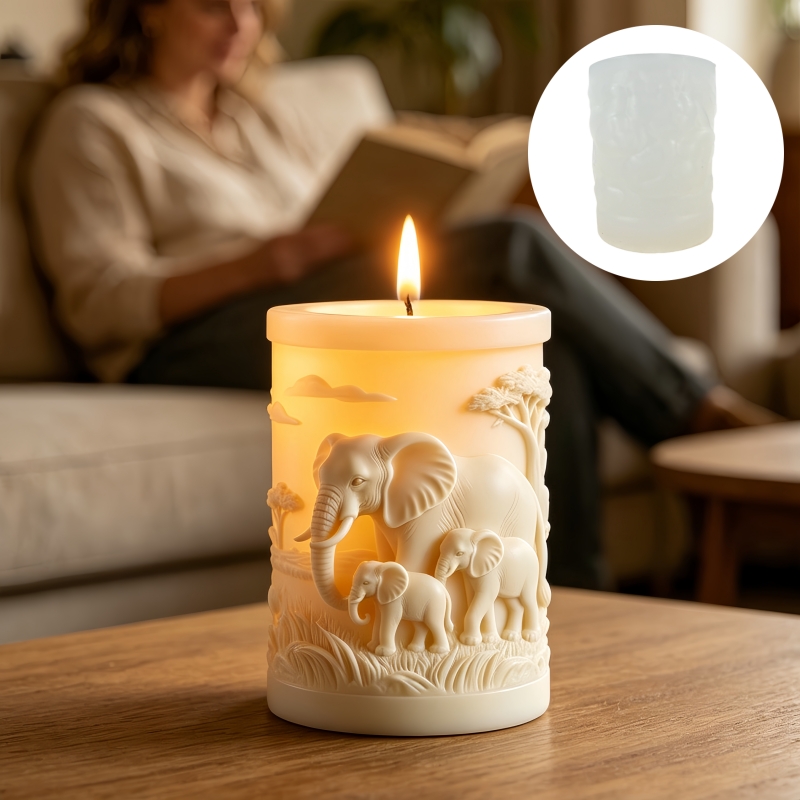 Moule en silicone cylindrique  - Candle Making Kit For Kids avis et prix