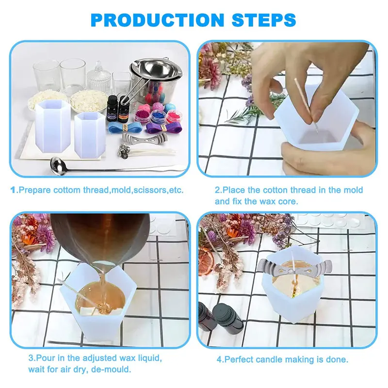 Moules à bougies cylindriques  - Candle Making Wax Melter avis et prix