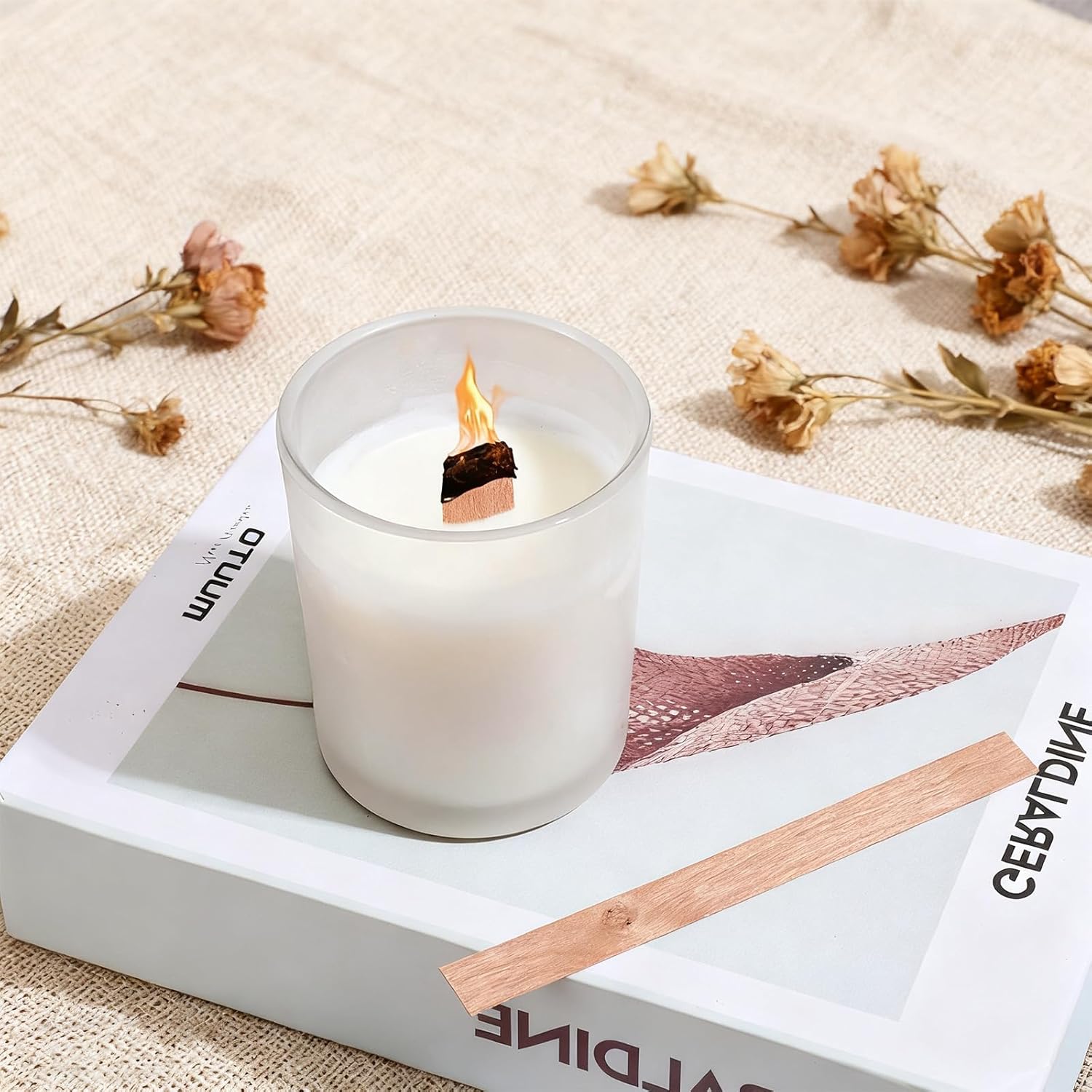60 mèches en bois pour la fabr - Candle Making Kit For Kids avis et prix