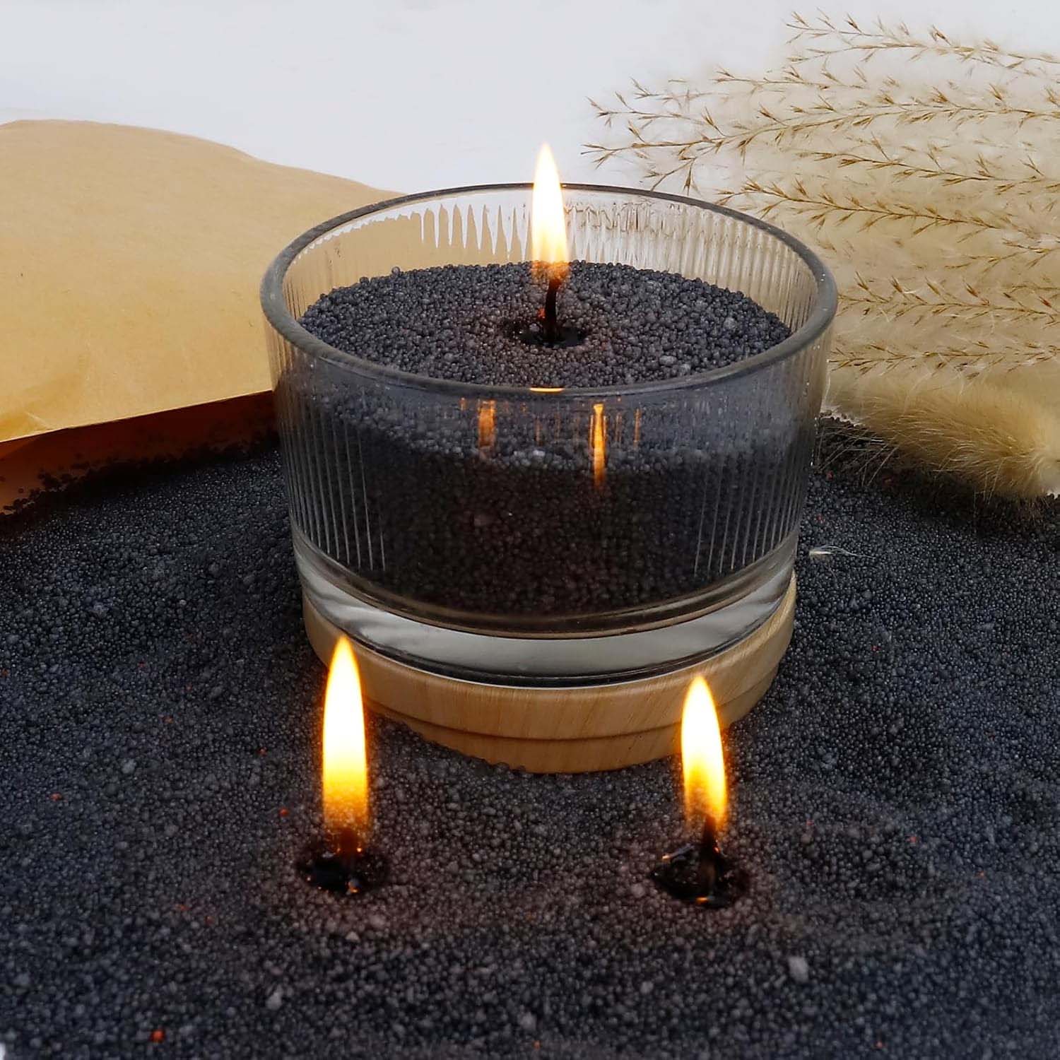 Sable noir pour bougies avec m - Candle Making Equipment avis et prix
