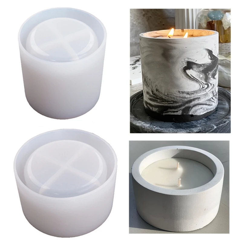 Moules ronds en béton et cimen - Candle Making Vessels avis et prix